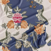 Floral Wholesale Digital Printed Fabric for Dress & Cloth